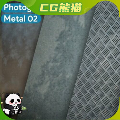 UE5虚幻5.1-5.8 Metal 02 - Scanned Photogrammetry Materials