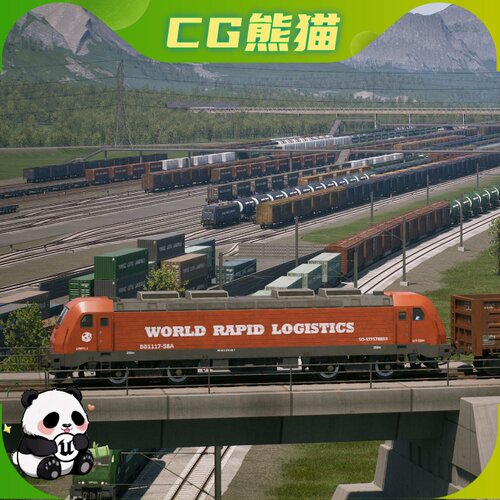 UE5虚幻5.6-5.8 Freight Train Railway System 货运列车铁路系统