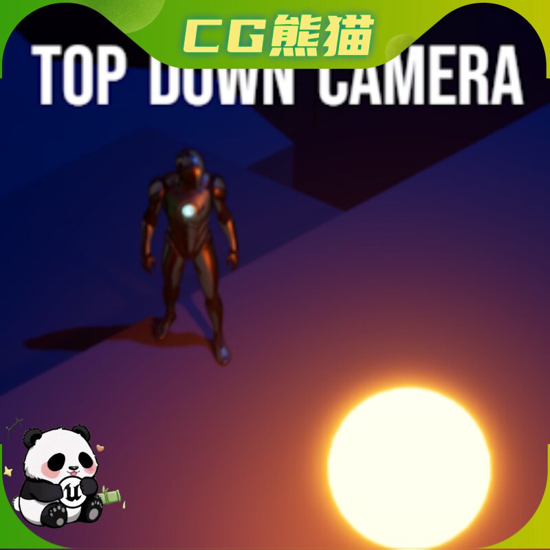 UE5虚幻5.2-5.6 Top Down RPG Camera 上帝视角游戏相机插件
