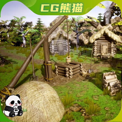 UE4 Stylized Village Construction Kit 风格化村庄 乐器咨询
