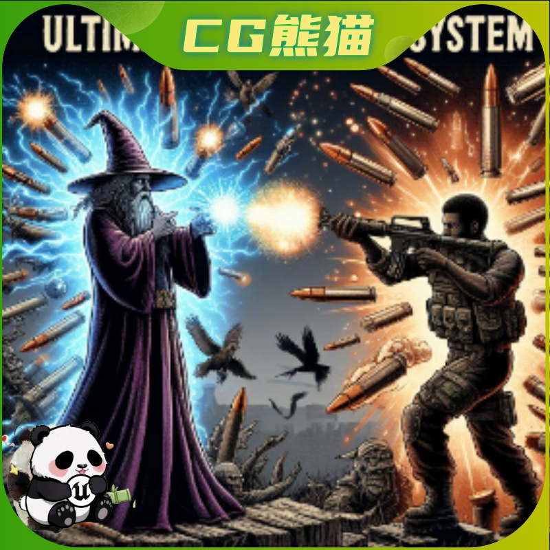 UE5虚幻5 Ultimate Projectile System 终极弹道抛射系统蓝图