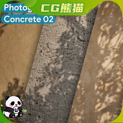 UE5.1-5.8 Concrete 02 - Scanned Photogrammetry Materials