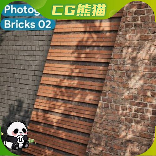 UE5.1-5.8 Brick Walls 02 Scanned Photogrammetry Materials