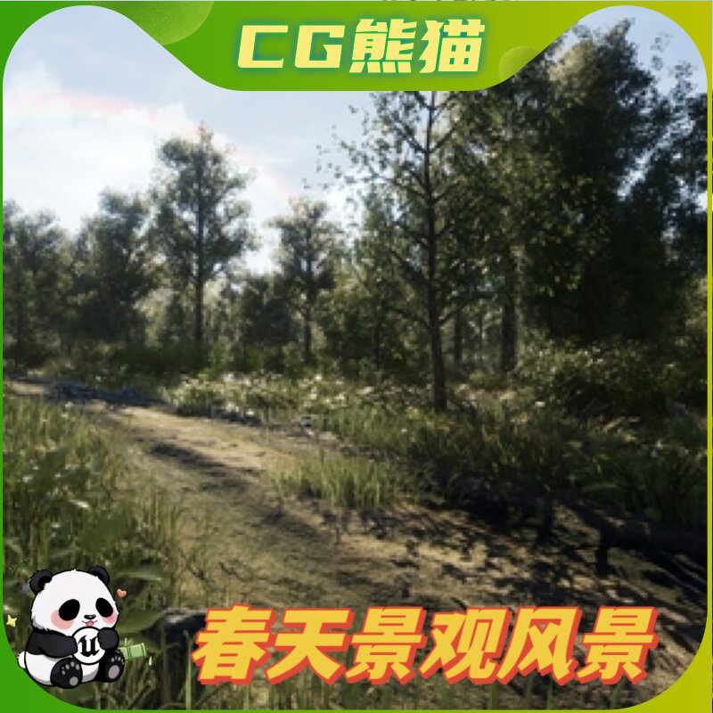 UE4虚幻5 DevTon Spring Landscape 春天景观风景景色