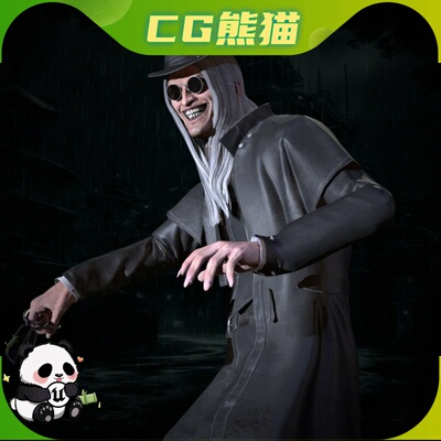 UE4虚幻5 Maniac Jack 游戏角色人物疯狂杰克模型