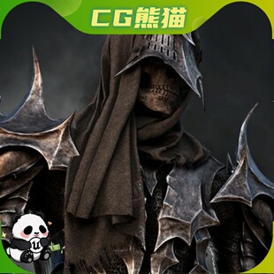 UE5虚幻5 Dark Deadly Berserker Game Ready 黑暗致命狂战士角色