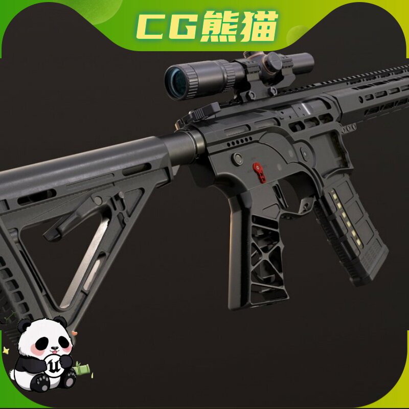 UE5虚幻5 M4 Custom 第一人称游戏的模块化武器动画 乐器咨询
