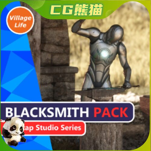 UE5虚幻5 MC Blacksmith Animation Pack 高质量铁匠锻造动捕动画