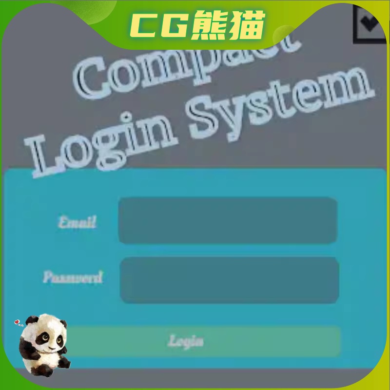 UE5.1虚幻5.1 Compact Login System 紧凑的登录系统 商务/设计服务 设计素材/源文件 原图主图