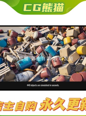 Artstation素材 Easy Mess - Physics Supported Dressing Tool