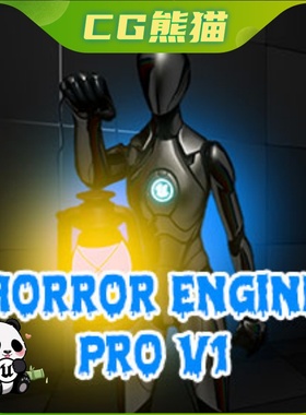 UE5虚幻5.4 Horror Master Pro V1 综合恐怖游戏工具蓝图