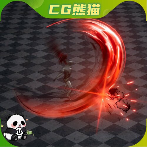 UE5虚幻5 ARPG VFX Pack Dark Melee 暗黑近战战斗拖尾特效