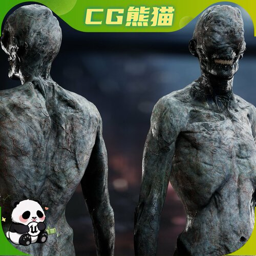 UE5虚幻5.4-5.8 Zombie 游戏丧尸角色模型