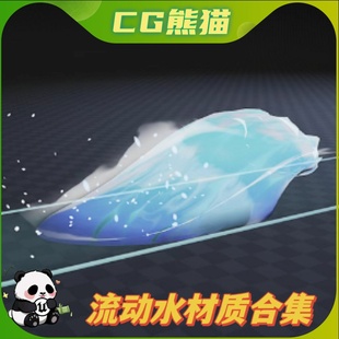 Pack UE4虚幻5 Material Moving 流动水材质合集 Water