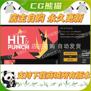 UE4虚幻5 Hit & Punch 战斗攻击拳击打斗音效