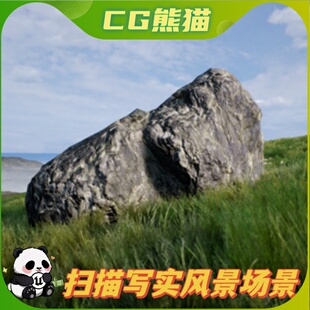 UE4虚幻5 Natural Photoscan 自然扫描写实风景场景