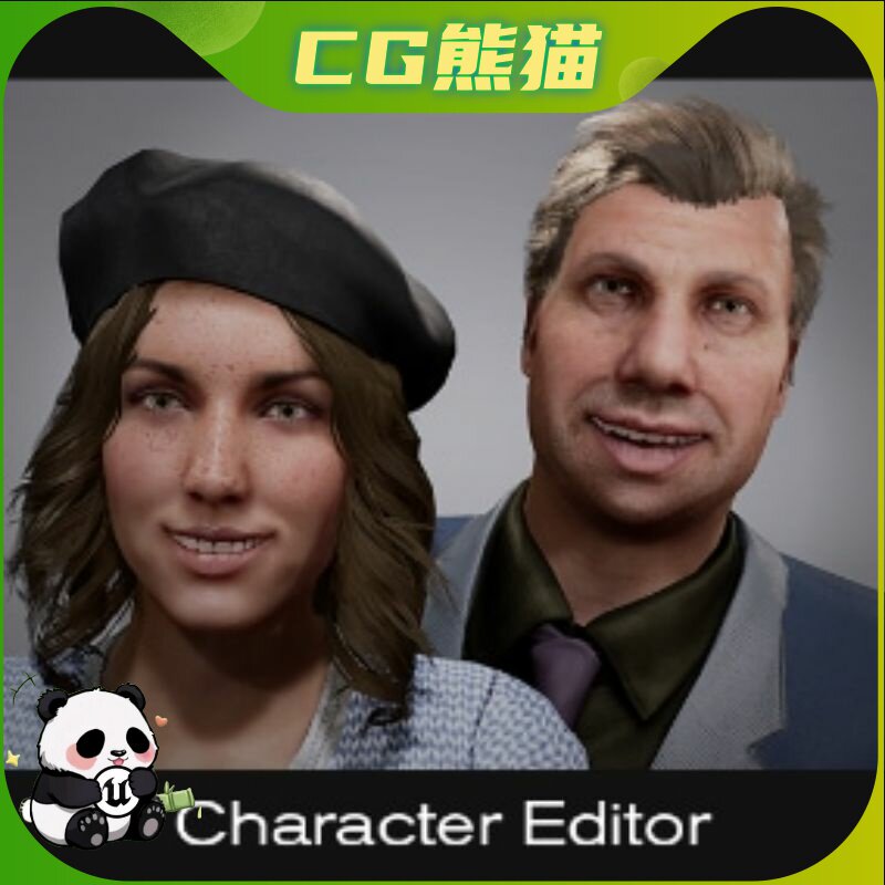 UE5虚幻5 Character Editor Metahuman V10 自定义角色系统编辑