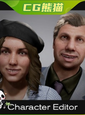 UE5虚幻5 Character Editor Metahuman V10 自定义角色系统编辑