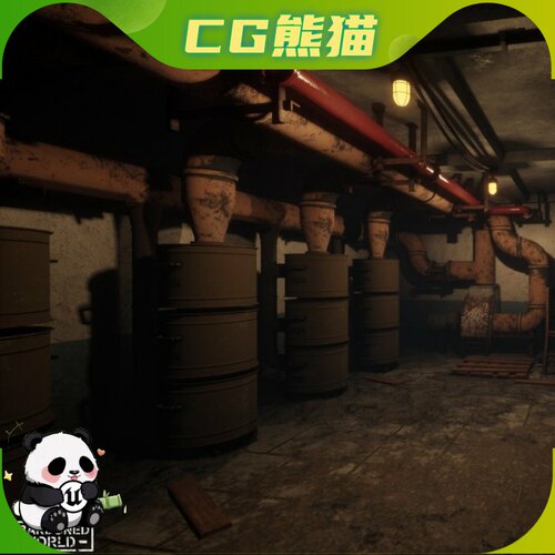 UE5虚幻5 Modular Abandoned Shelter 模块化废弃避难所
