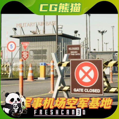 Unity3D Military Airport (Military Base, Military Props )