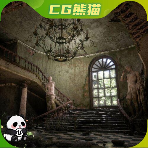 UE5虚幻5 Abandoned Homestead. Nanite&Lumen 废弃家庄园场景