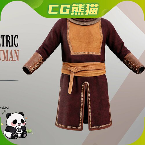UE5.6-5.8 Medieval Parametric Metahuman Cloth 数字人中世纪衣