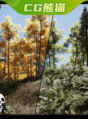 UE5虚幻5 PLE - Procedural Landscape Ecosystem 程序化景观生态