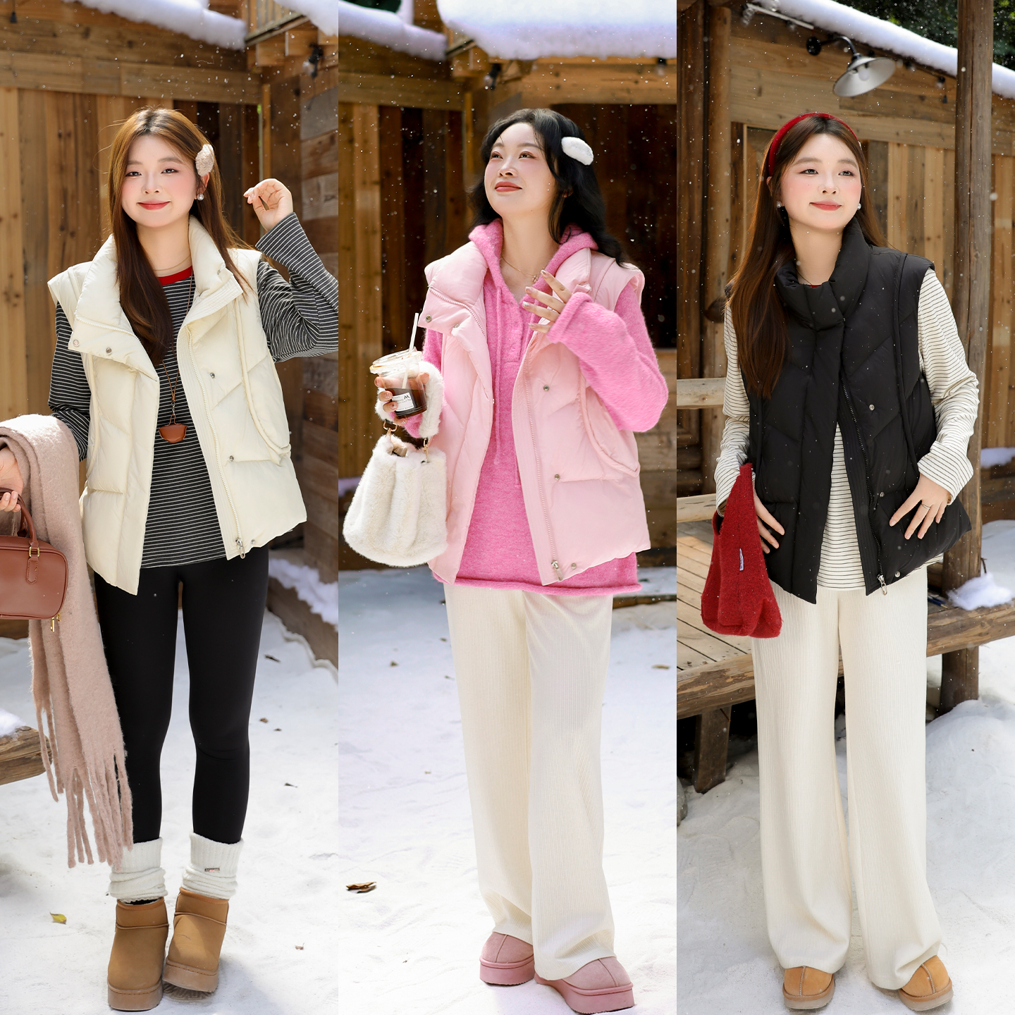 大码百分百女装微胖mm秋冬保暖防风宽松百搭立领棉服马甲