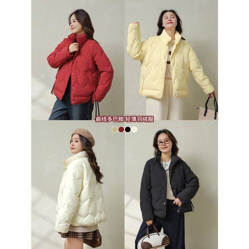 DM100大码百分百羽绒服