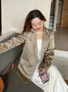 大码百分百/2024春季新款女装胖mm显瘦通勤西服高级感西装外套女