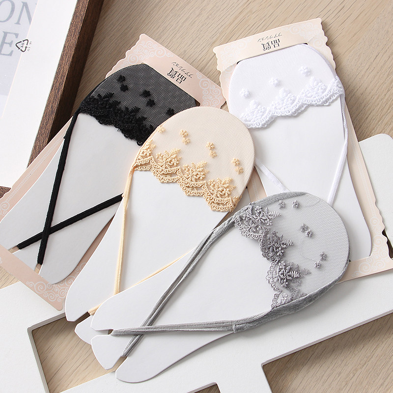 舒适透气浅口隐形薄款半掌钩花蕾丝高跟鞋吊带船袜春夏女袜子0.02,女士内衣/男士内衣/家居服,船袜,淘宝优惠券,粉丝福利购,淘宝优惠卷