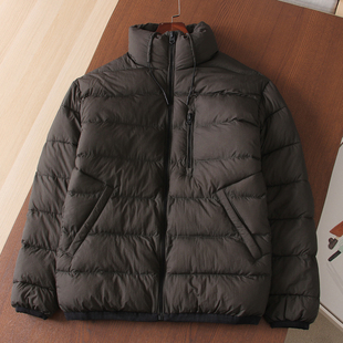 西班牙单~防水带帽立领加厚面包服棉衣棉服外套上衣男装冬季新款