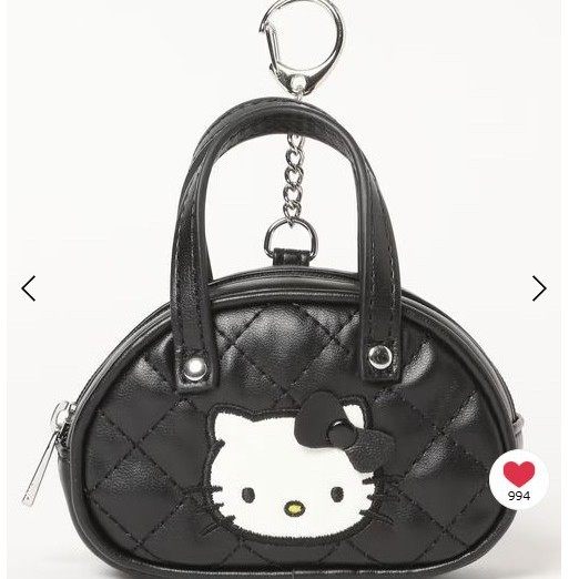 现货 日系kitty钥匙扣挂件包可爱卡通刺绣图案迷你零钱收纳口红包,收纳整理,吸尘器收纳架/盒/袋,淘宝优惠券,粉丝福利购,淘宝优惠卷