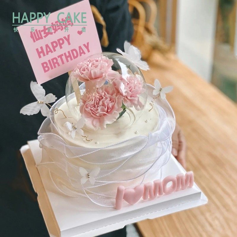 花束鲜奶深圳市生日蛋糕同城配送