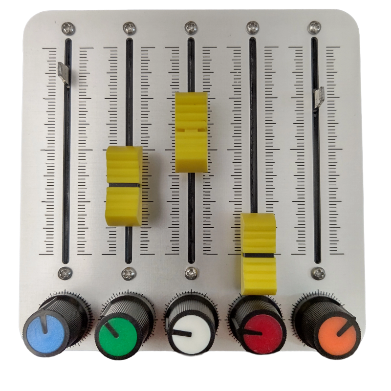 10路MIDI自定义CC控制器编曲弦乐表情5旋钮5推子USB Win /Mac DAW