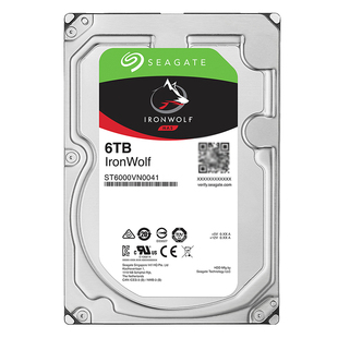 Seagate/希捷 ST6000VN001/0033酷狼6T硬盘NAS存储服务器硬盘