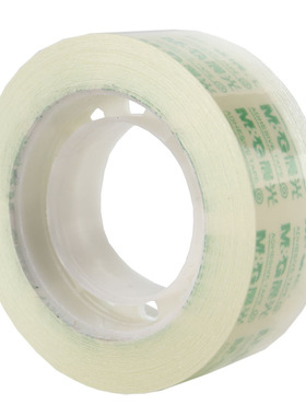 晨光文具透明胶带18mm*30y(8卷) 学生用透明胶带 AJD97323一筒8个