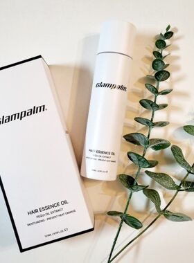 韩国glampalm头发香水发尾精油白色瓶装细软发专用防静电分叉顺滑