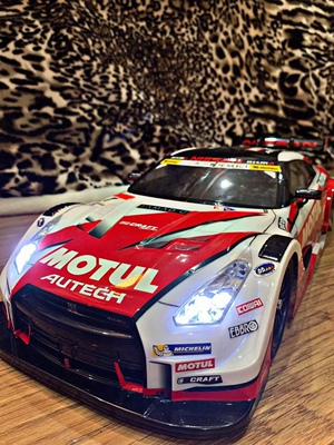 TAMIYA1/10MotulAutech GT-R R35 TT-02电动平跑车58625