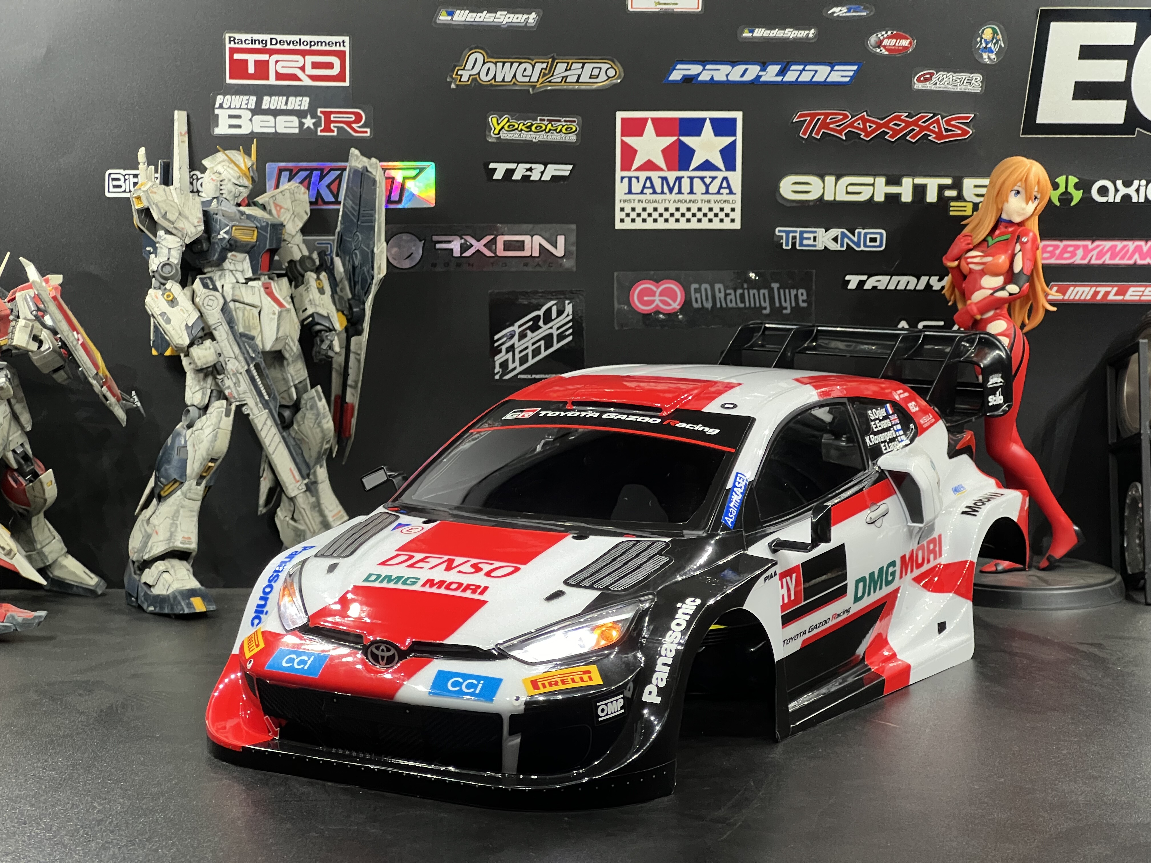 田宫 TAMIYA 1/10 丰田GR WRT Yaris 雅力士 51707 车壳