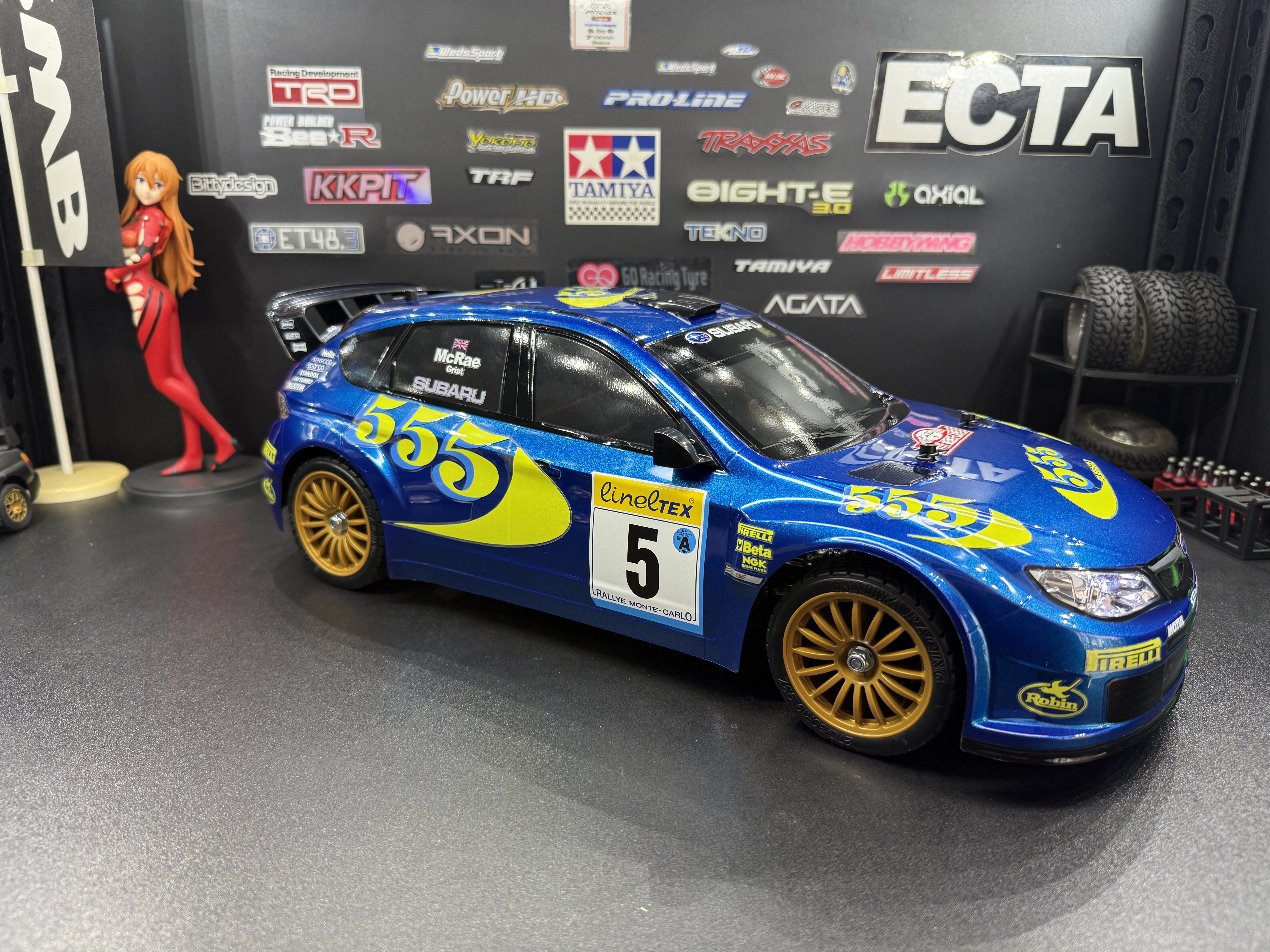 田宫TAMIYA 十代Impreza WRX STi 斯巴鲁 遥控拉力车