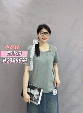 彩衣蝶Momo2025年新款简易休闲T恤韩版港味减龄纯色短袖3149