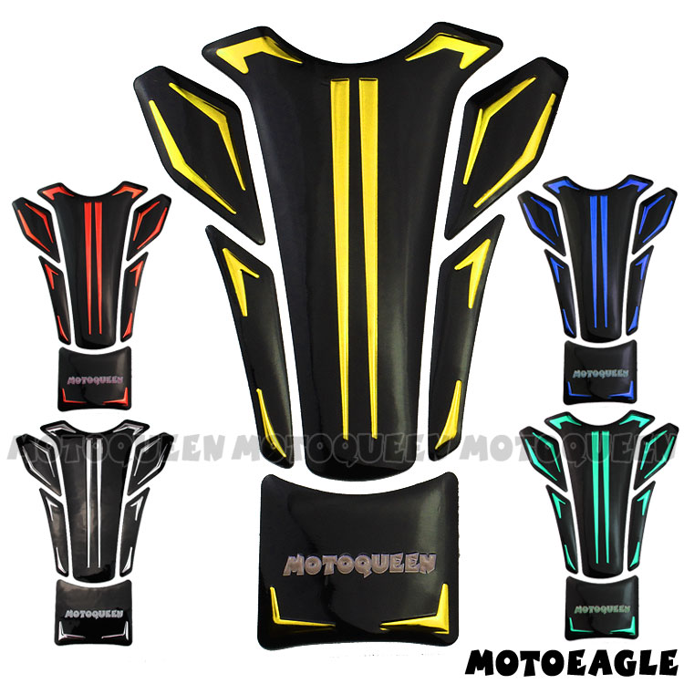 适用川崎ZX-6R/10R/12R摩托车小忍者ninja250/350鱼骨贴油箱贴花