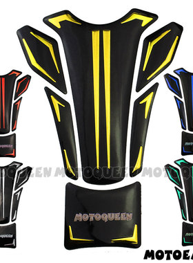 适用川崎ZX-6R/10R/12R摩托车小忍者ninja250/350鱼骨贴油箱贴花