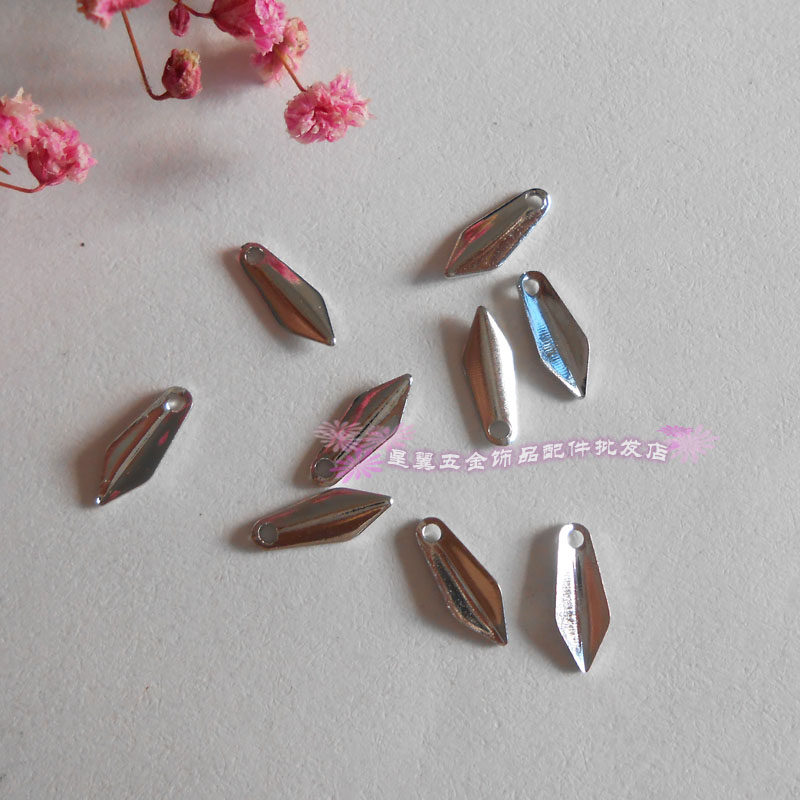 10个白K色菱形流苏小吊饰 手工diy饰品汉服头饰发簪步摇金属材料,饰品/流行首饰/时尚饰品新,其他DIY饰品配件,淘宝优惠券,粉丝福利购,淘宝优惠卷