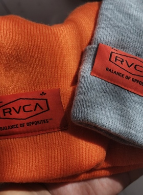 rvca 日本支线  红标 刺绣logo 冷帽