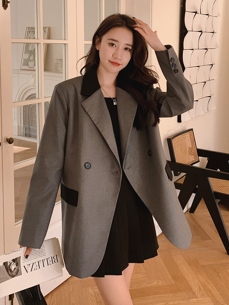 Spring autumn suit, top for leisure, Korean style, suitable for teen Spring autumn suit, top for leisure, Korean style, suitable for teen