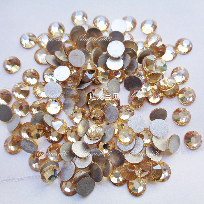 整包金色魅影平底水钻 美甲镶钻 工艺品饰品贴钻 光疗钻 粘钻