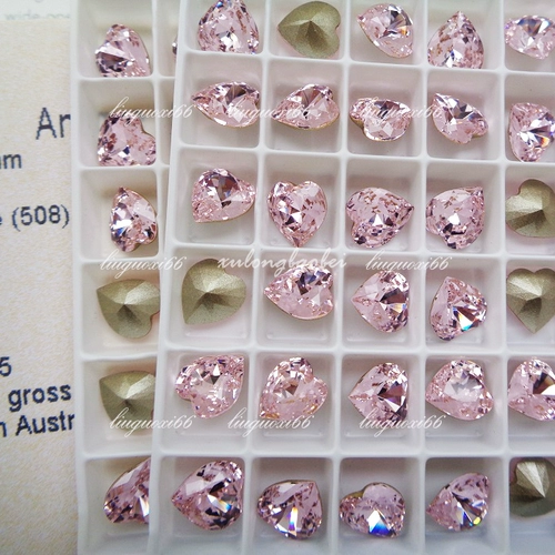 Аксессуар в виде сердечка для маникюра ручной работы, трехмерные накладные ногти, DIY