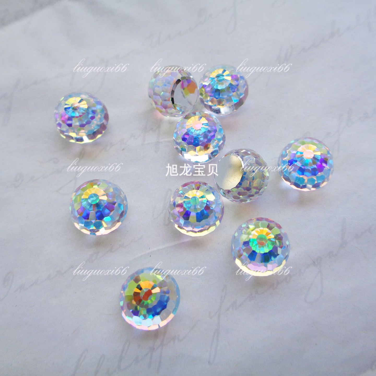 奥地利4869款平底球形立体钻 DIY饰品美甲耳钉首饰镶嵌手机贴异形